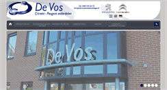 Desktop Screenshot of devosautodemontage.nl